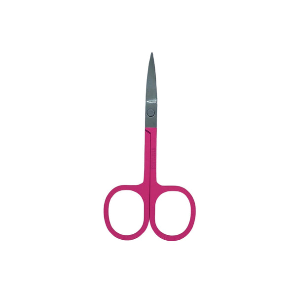 Mini Scissors-Our Mini Scissors are perfect for trimming your lash band length and shaping your eyebrows. These multi-purpose scissors are a must have beauty tool. Its compact size makes it perfect to add to your makeup/travel bag. Description Available in Silver, Pink, Black Material: Stainless Steel-Pink-Quality Mink Lashes-Pretty N Mink