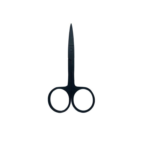 Mini Scissors-Our Mini Scissors are perfect for trimming your lash band length and shaping your eyebrows. These multi-purpose scissors are a must have beauty tool. Its compact size makes it perfect to add to your makeup/travel bag. Description Available in Silver, Pink, Black Material: Stainless Steel-Black-Quality Mink Lashes-Pretty N Mink