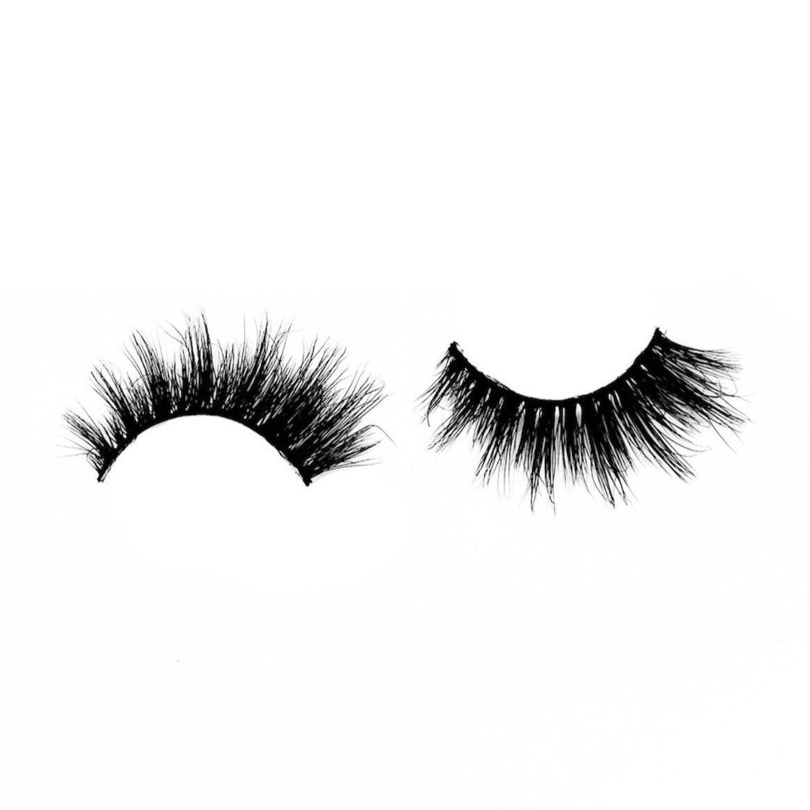 Charmer-Medium Volume-Our super cute, wispy, and flirty 3D Mink lashes “Charmer” are quite the charm! “Charmer” is a MUST HAVE for your natural lashes collection, especially if you love wispy lashes. The layered lengths plus added length on the outer corners is the perfect combo for a fun, flirty look. Description Handmade, Cruelty-Free, Wear up to 30x Material: 100% Mink Band: Black Cotton Band Volume: Medium Style: Wispy, Flirty, Cat-eye, Natural To Use: Measure and size your lashes by placing