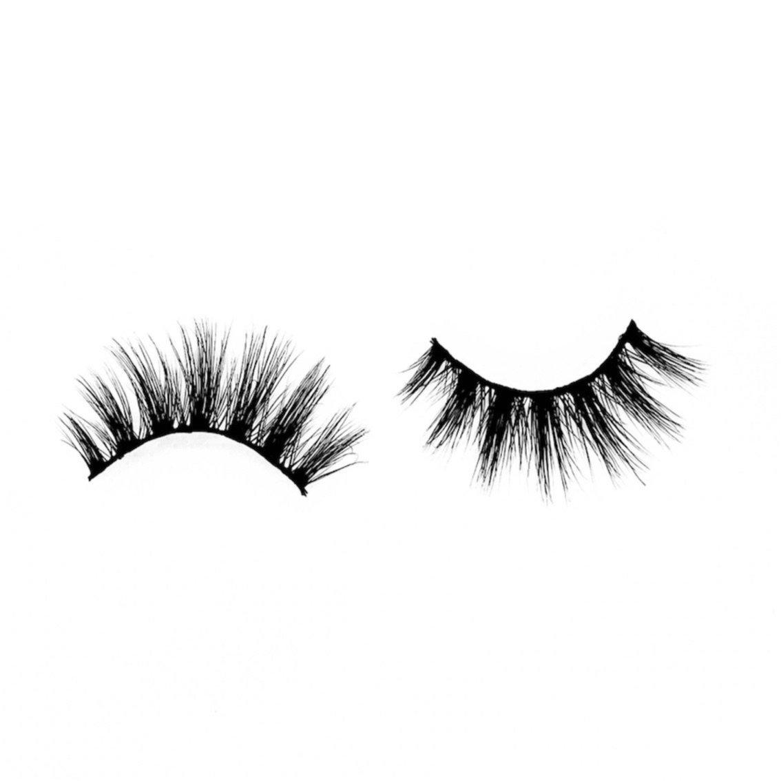 Sassy-Medium Volume-Our “Sassy” lashes are an entire vibe. They’re versatile and have that gorgeous wispy look that everyone loves. "Sassy” is a natural, flirty, medium volume lash that’s designed to enhance and brighten your eyes with longer lengths towards the middle. These are a MUST HAVE for your go-to collection. Description Handmade, Cruelty-Free, Wear up to 30x Material: 100% Mink Band: Black Cotton Band Volume: Medium Style: Wispy, Open-eye, Flirty, Natural To Use: Measure and size your 